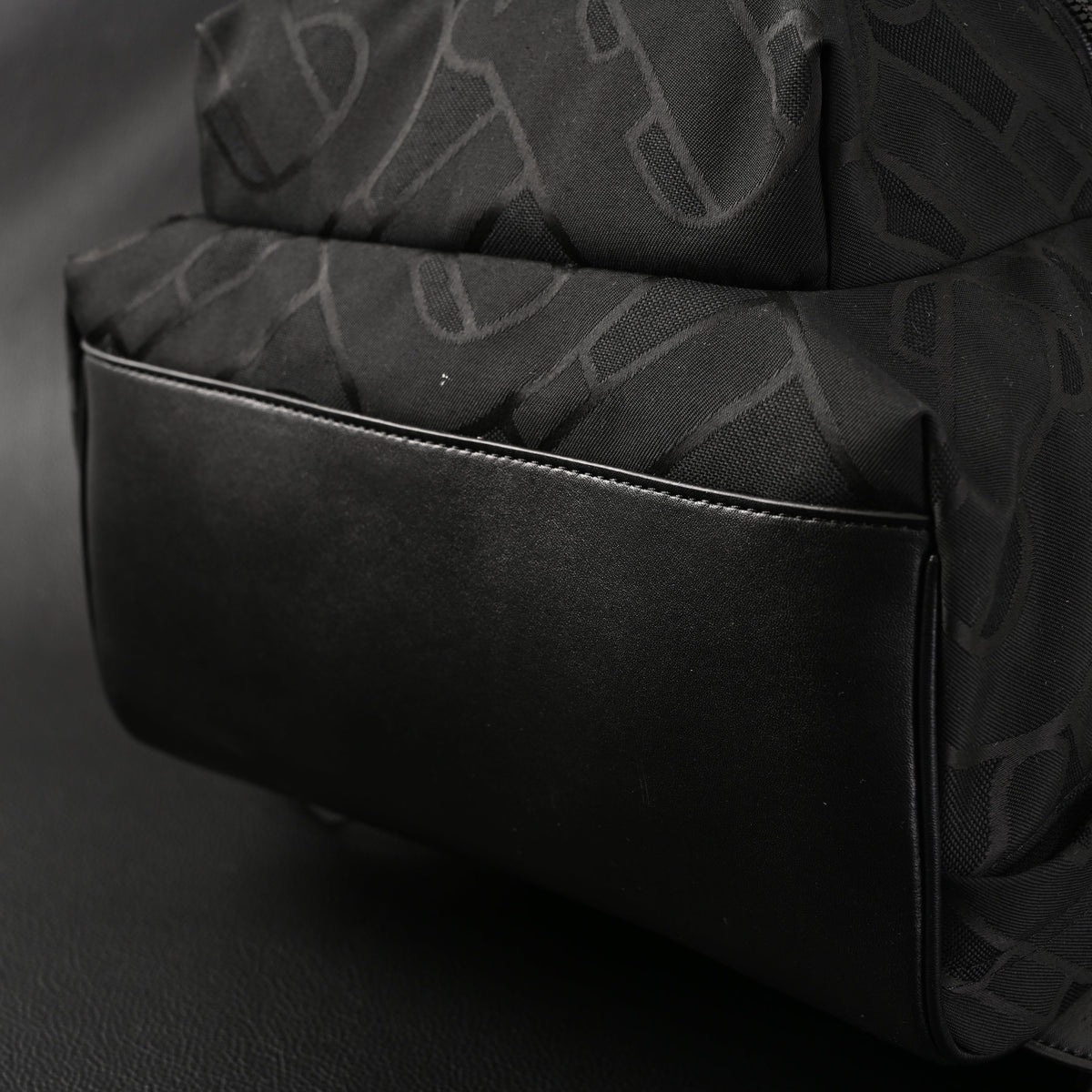 Burberry Monogram Black Nylon Backpack