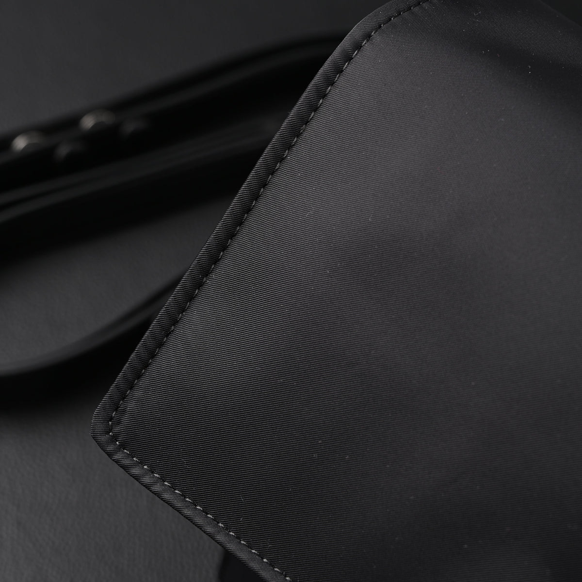 Prada Nylon Black Messenger Bag