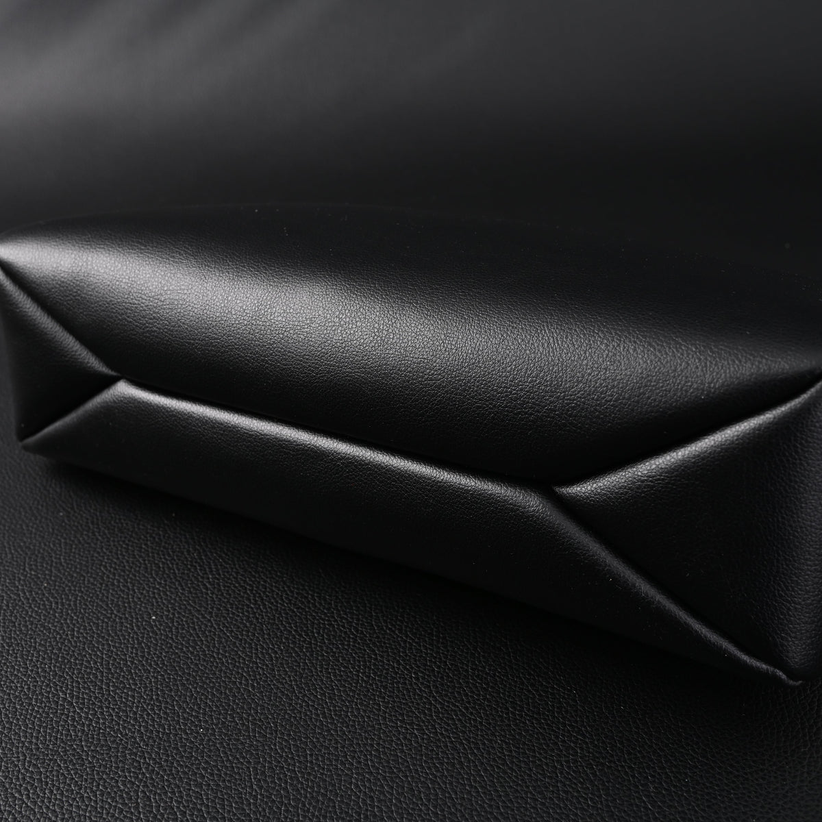 Prada Cleo Black Brushed Leather Shoulder Bag